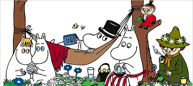 Cartoon Vintage Moomins